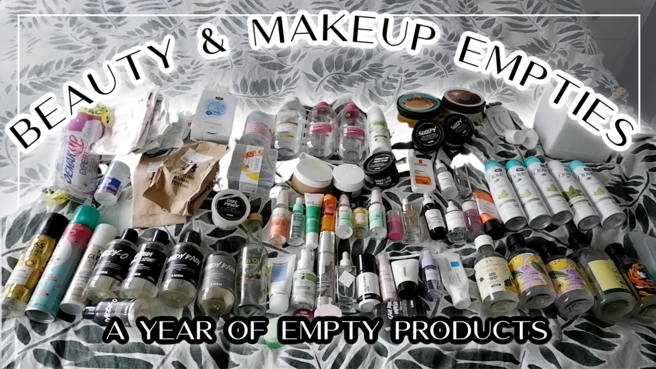 Beauty & Makeup Empties