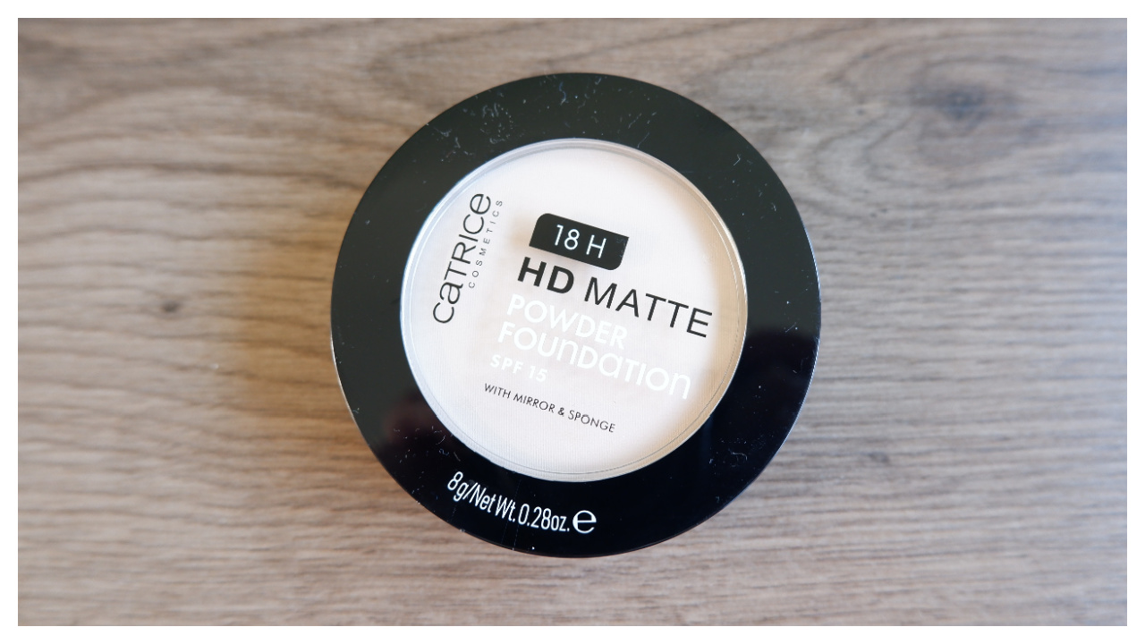 Catrice 18H HD Matte powder foundation review