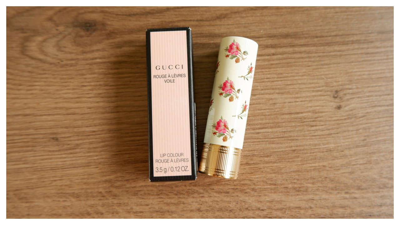 Gucci Rouge a Lèvres Voile lipstick review