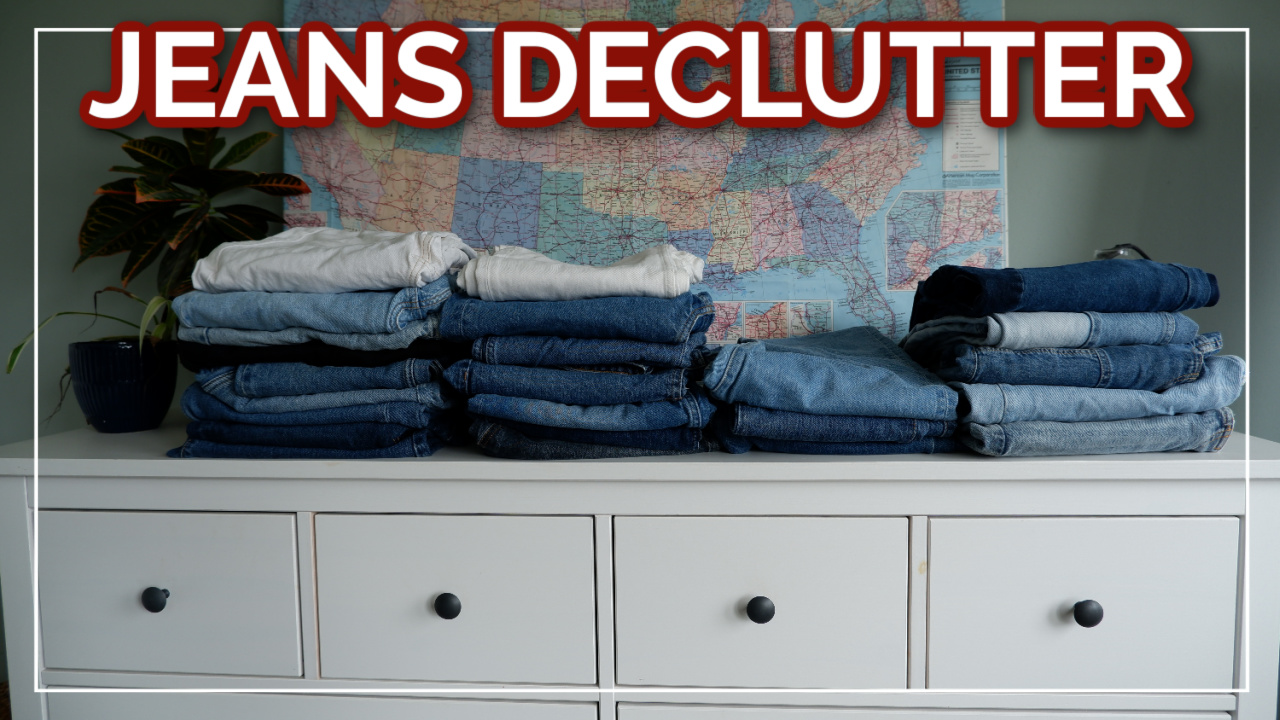 Jeans declutter 2024