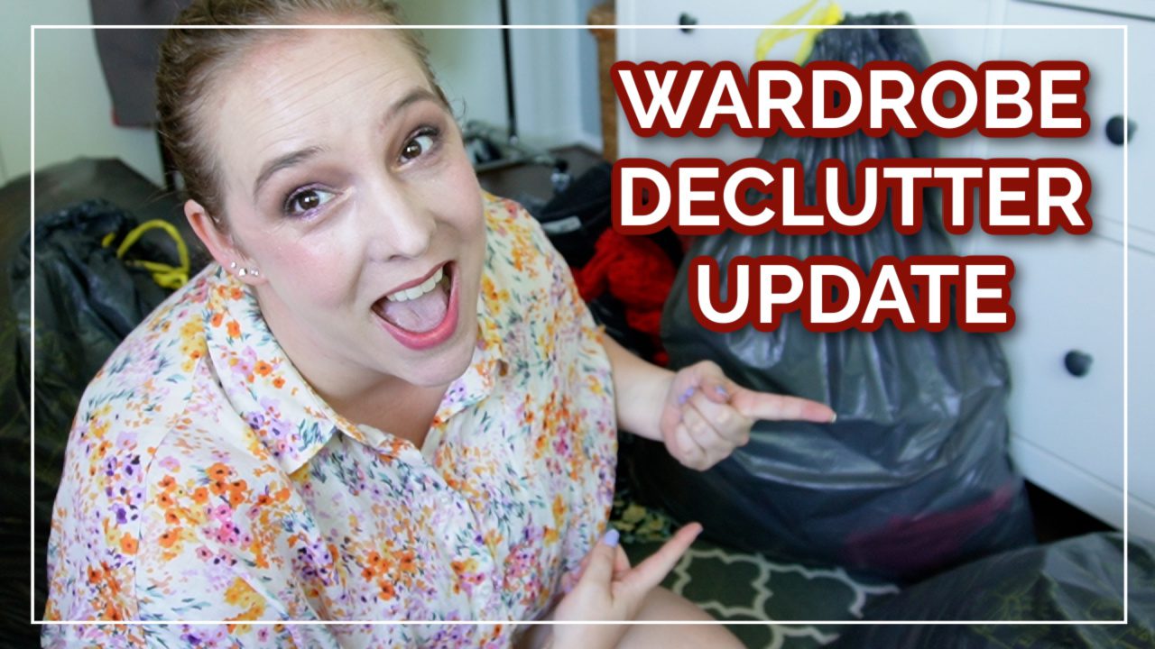 Wardrobe declutter update