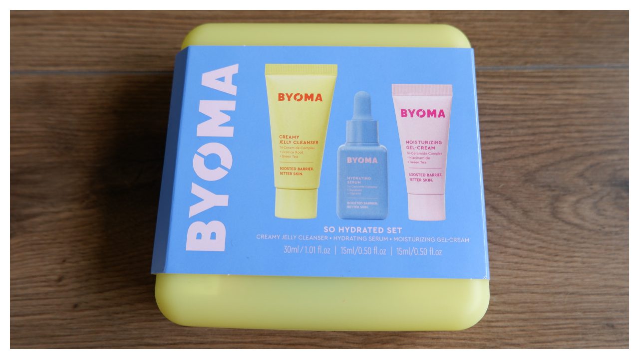 Byoma skincare mini set review