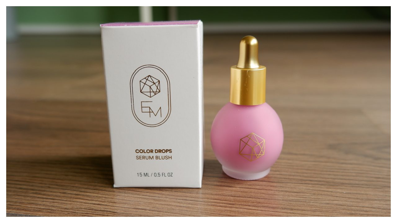 EM Cosmetics Color Drop Serum Blush review