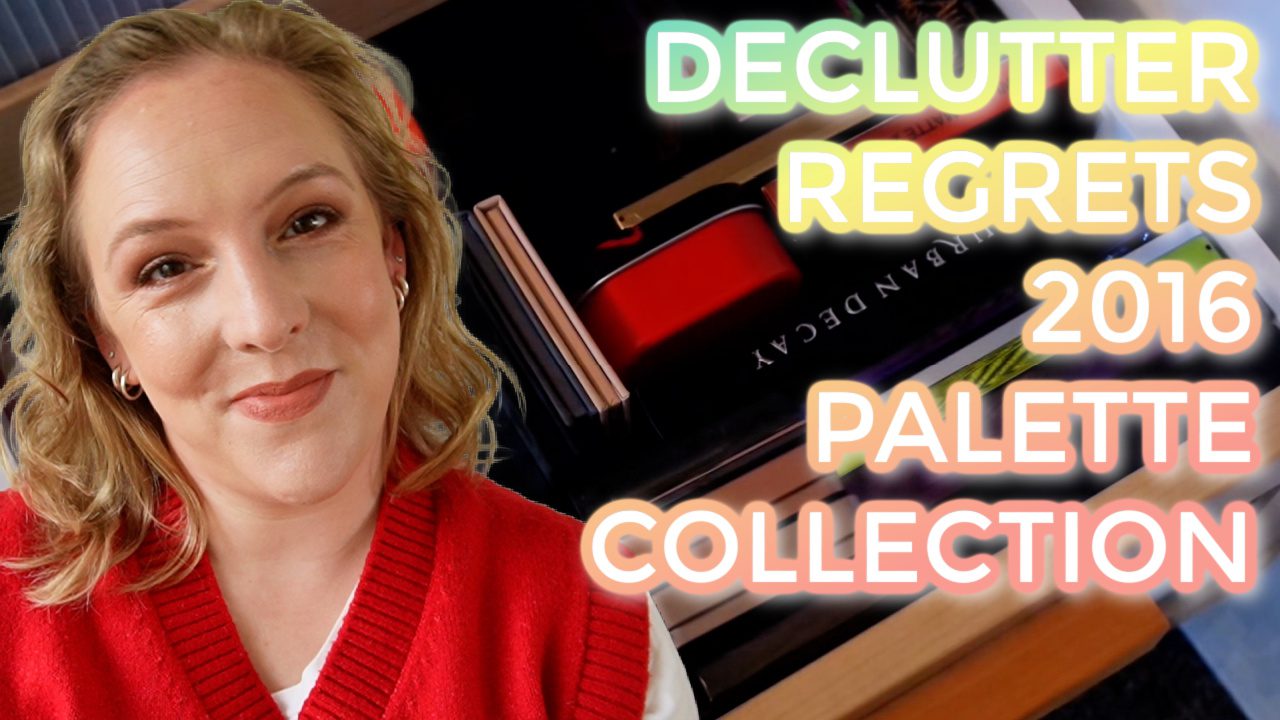 Declutter Regrets: 2016 Palette Collection