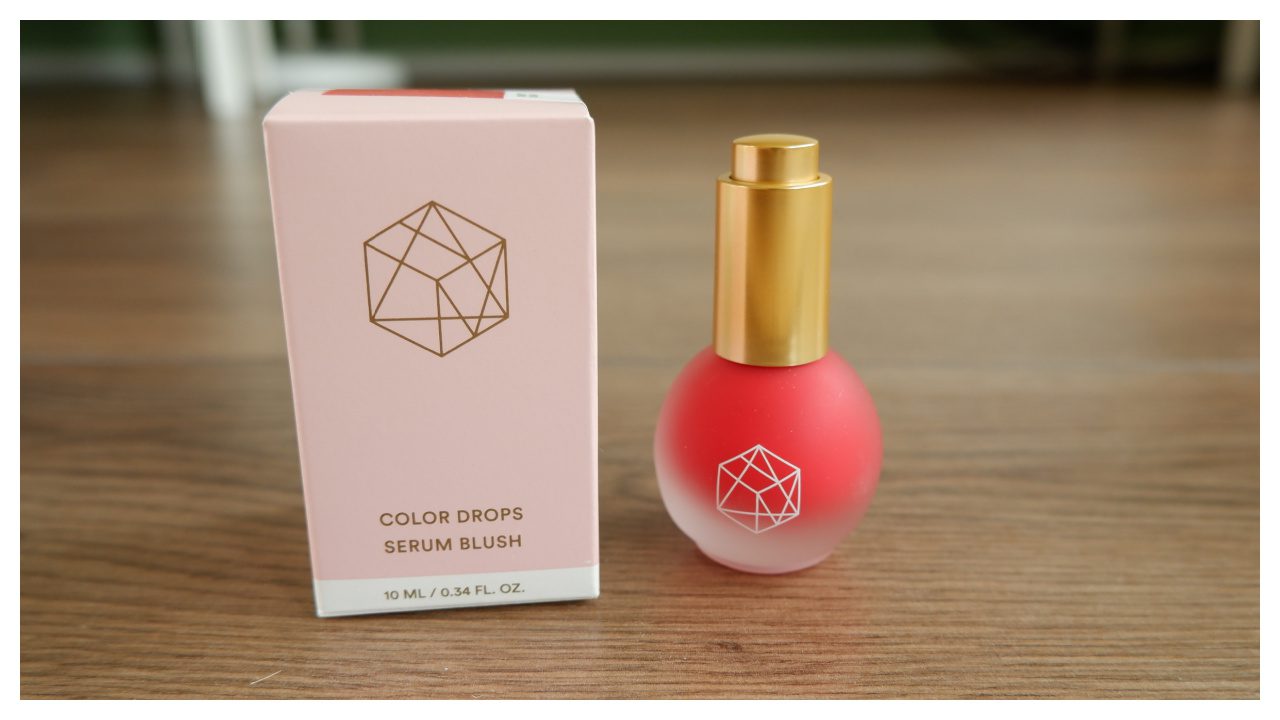 EM Cosmetics Color Drops Serum Blush review