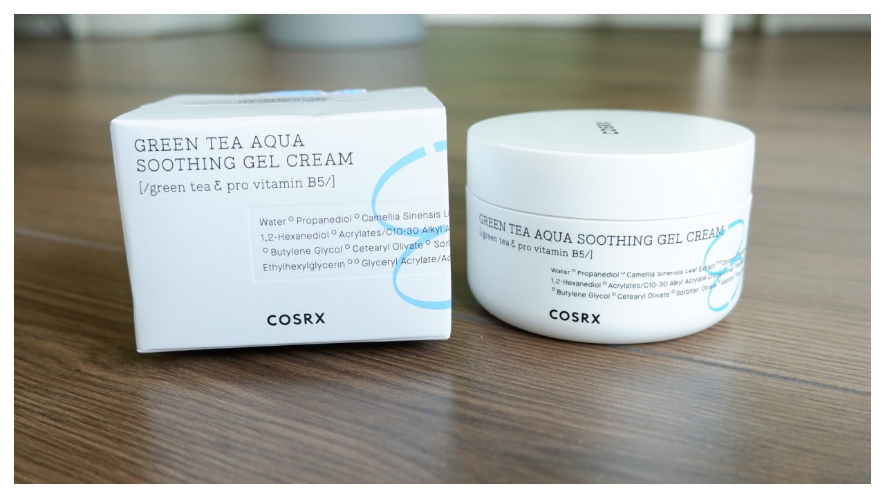 COSRX Green Tea Soothing  Aqua Gel Cream review