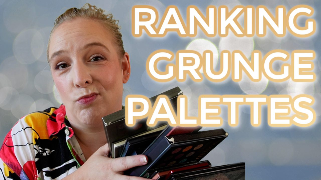 Ranking Grunge eyeshadow palette