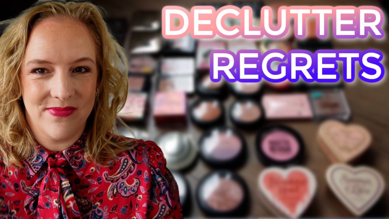 Declutter Regrets: My 2019 blush collection