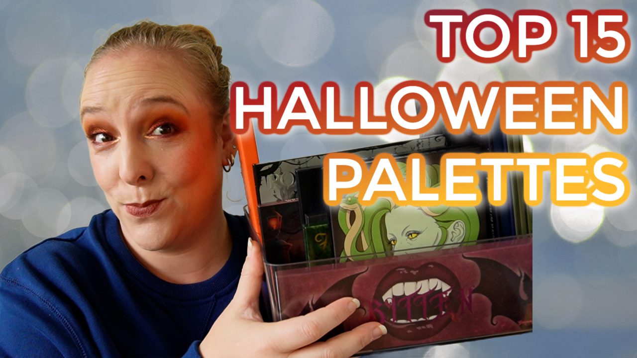 Top 15 Halloween palettes