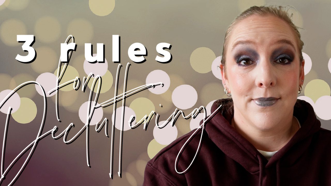 3 Rules for Decluttering Makeup