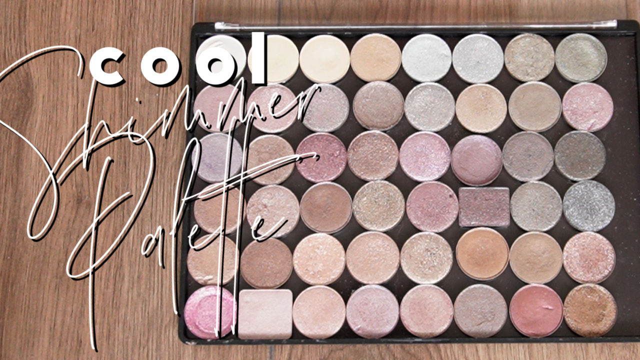 Cool Toned Shimmer swatches